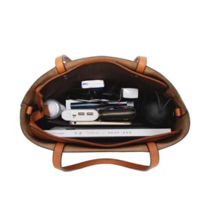 oil wax luxury leather handbag good quality - Image 3