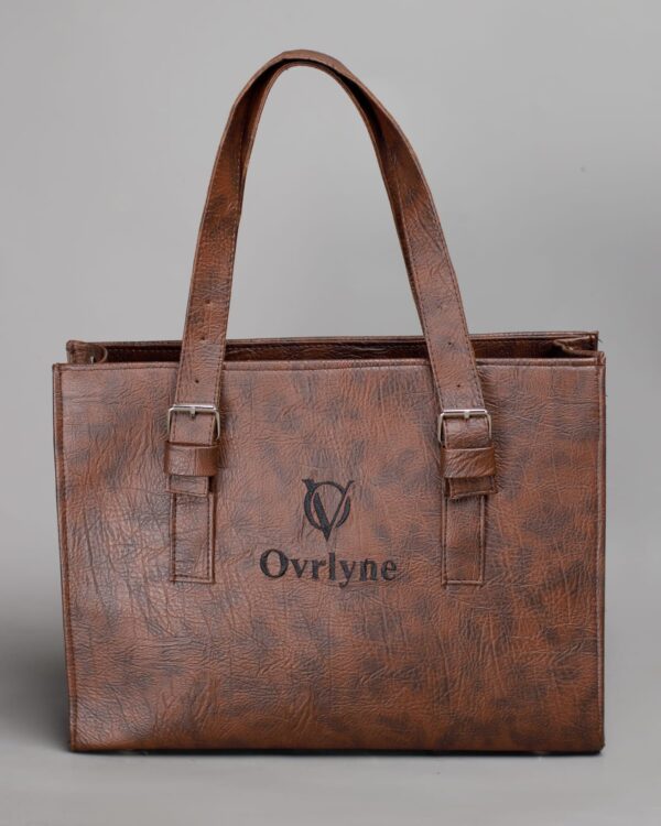 MF Ovrlyne laptop tote handbag